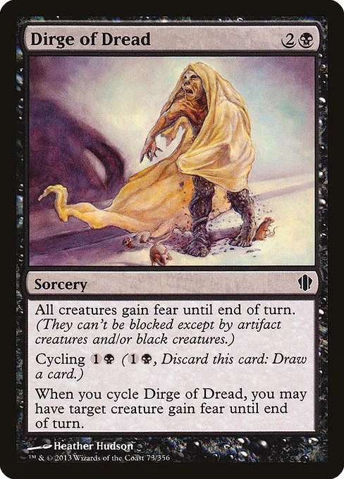 Dirge of Dread · Commander 2013 73/356