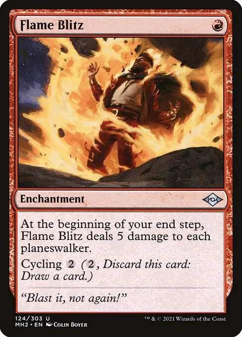 Flame Blitz · Modern Horizons 2 124/493
