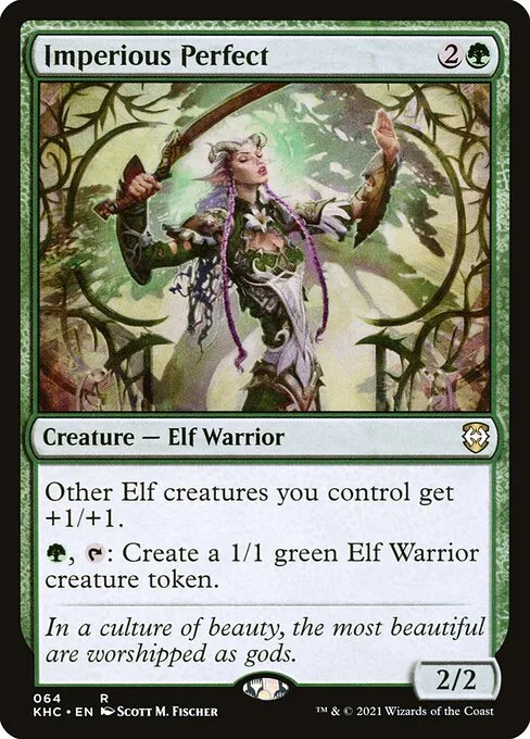 Imperious Perfect · Kaldheim Commander 64/119