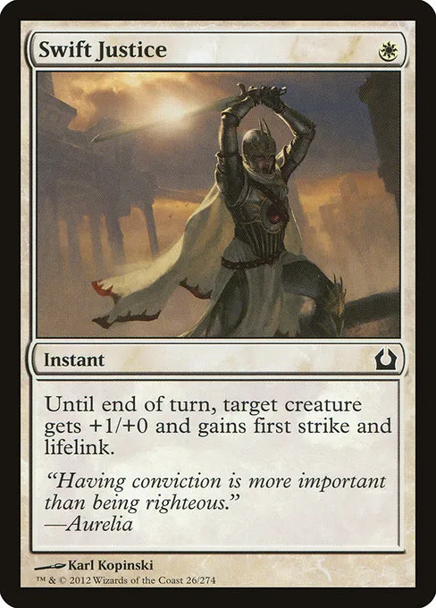 Swift Justice · Return to Ravnica 26/274