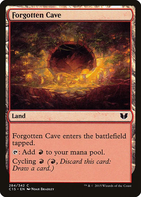 Forgotten Cave · Commander 2015 284/342