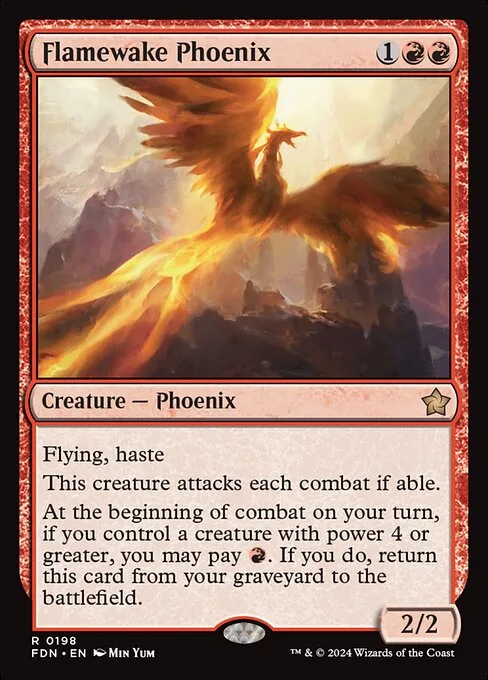Flamewake Phoenix · Foundations 198/771