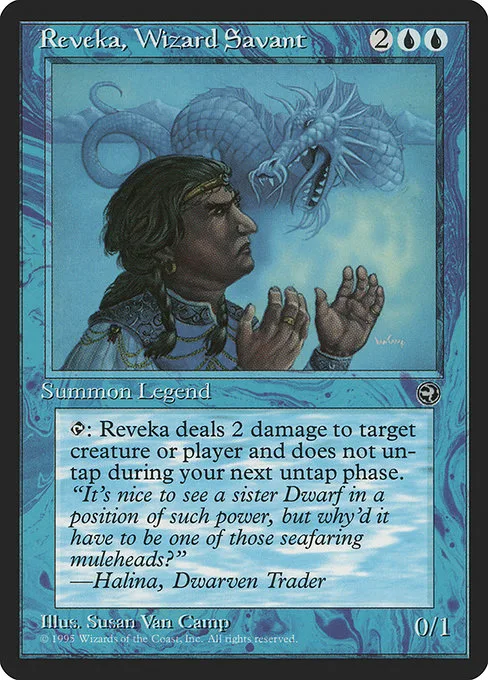 Reveka, Wizard Savant · Homelands 37/140