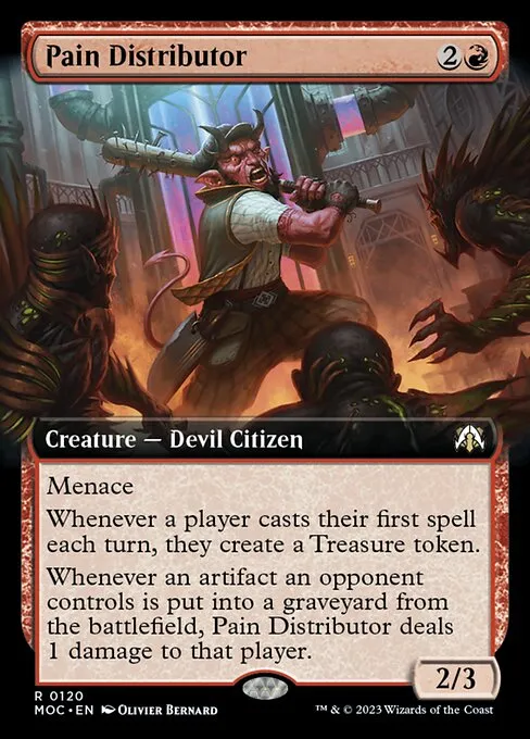 Pain Distributor · March of the Machine Commander 120/450