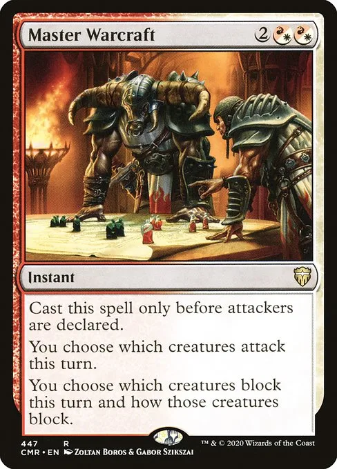 Master Warcraft · Commander Legends 447/718