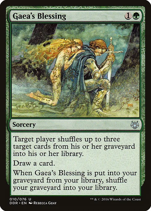 Gaea's Blessing · Duel Decks: Nissa vs. Ob Nixilis 10/76