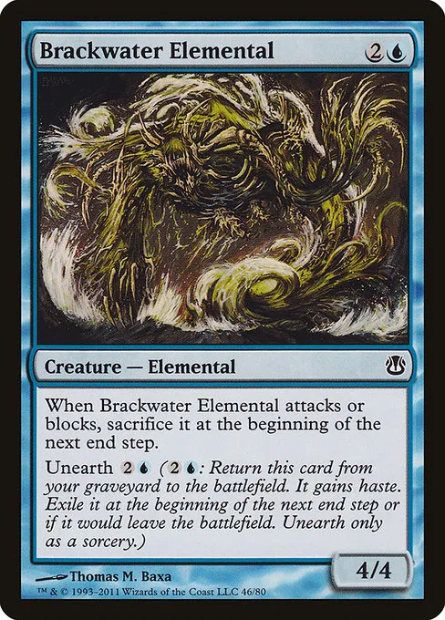 Brackwater Elemental · Duel Decks: Ajani vs. Nicol Bolas 46/80