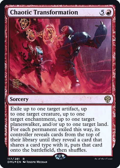 Chaotic Transformation · Dominaria United Promos 117s/161