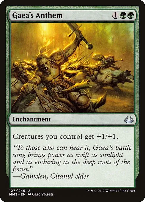 Gaea's Anthem · Modern Masters 2017 127/249