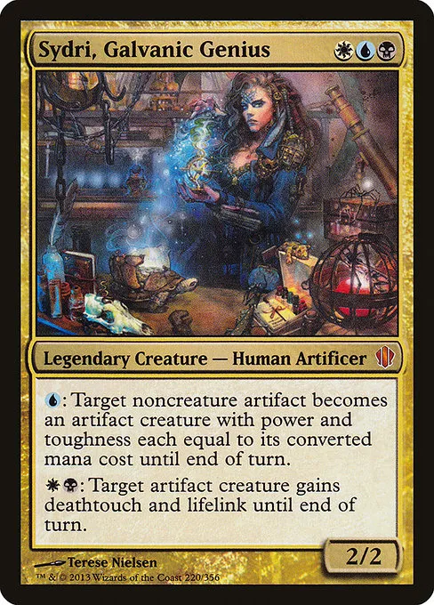 Sydri, Galvanic Genius · Commander 2013 220/356