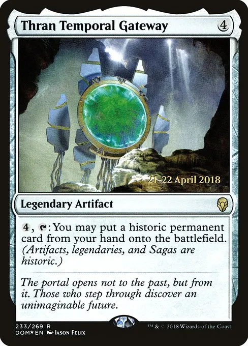 Thran Temporal Gateway · Dominaria Promos 233s/118