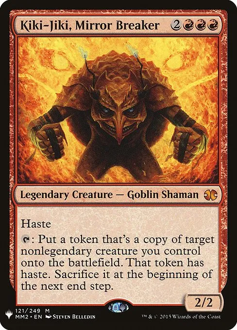 Kiki-Jiki, Mirror Breaker · The List MM2-121/5050
