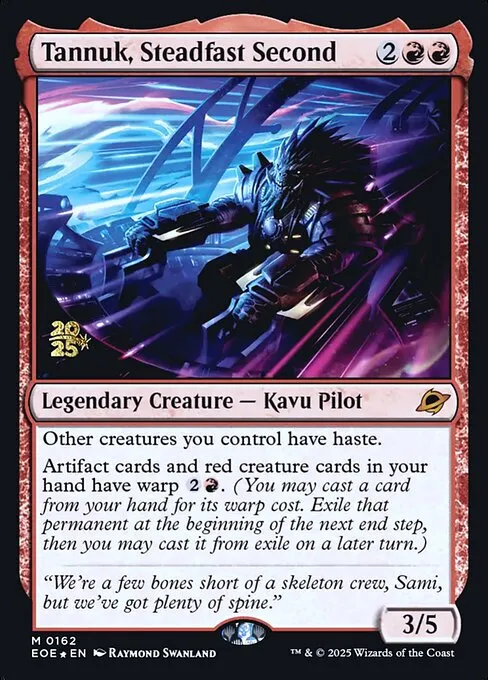 Tannuk, Steadfast Second · Edge of Eternities Promos 162s/160