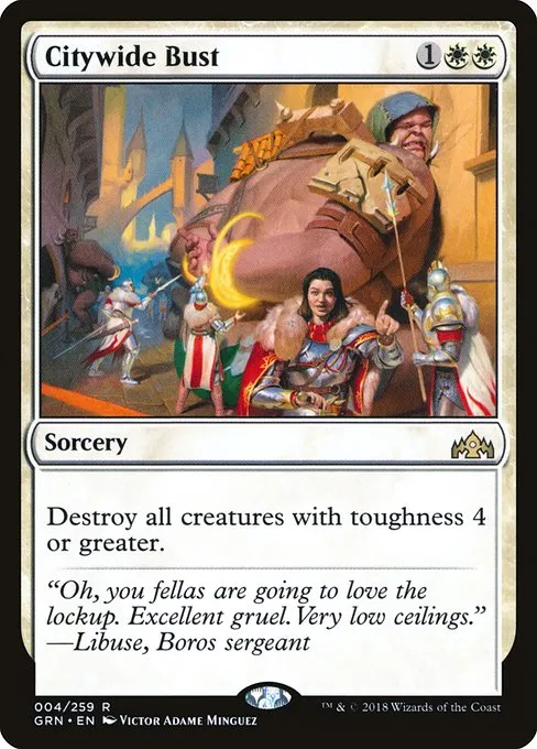 Citywide Bust · Guilds of Ravnica 4/273