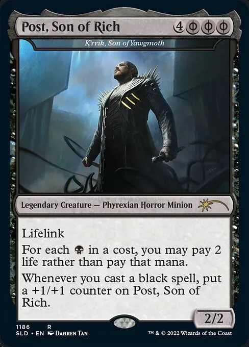 K'rrik, Son of Yawgmoth · Secret Lair Drop 1186/2547