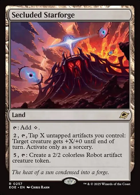 Secluded Starforge · Edge of Eternities 257/400