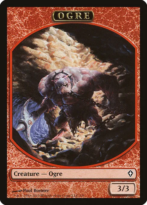 Ogre · Worldwake Tokens 3/6