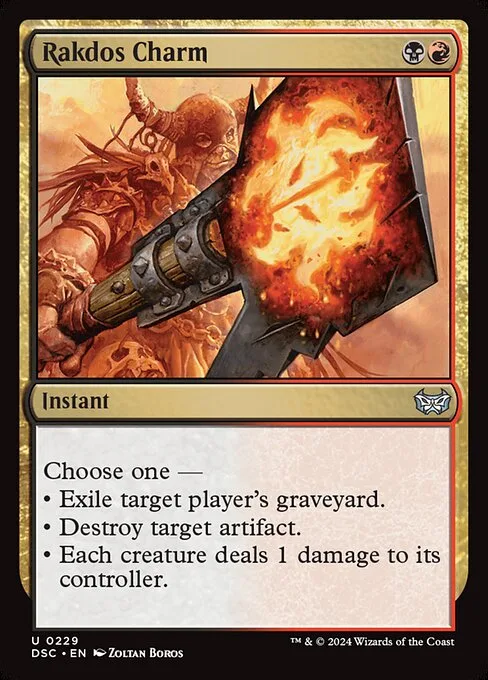 Rakdos Charm · Duskmourn: House of Horror Commander 229/373