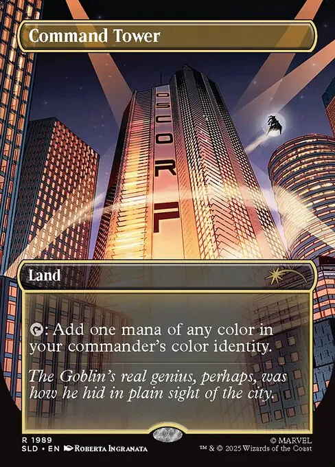Command Tower · Secret Lair Drop 1989/2547