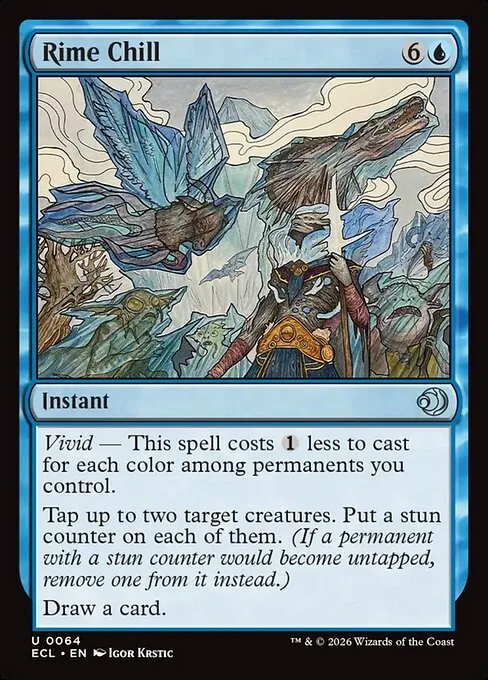 Rime Chill · Lorwyn Eclipsed 64/408