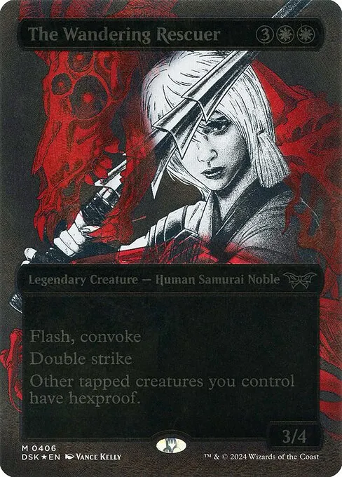 The Wandering Rescuer · Duskmourn: House of Horror 406/419