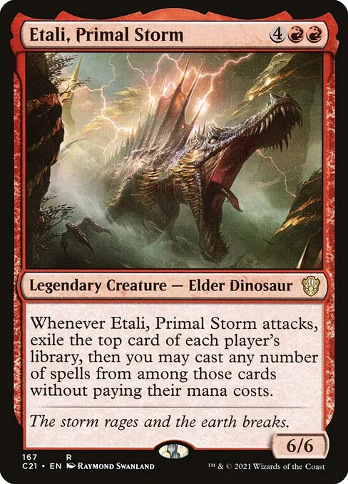 Etali, Primal Storm · Commander 2021 167/409