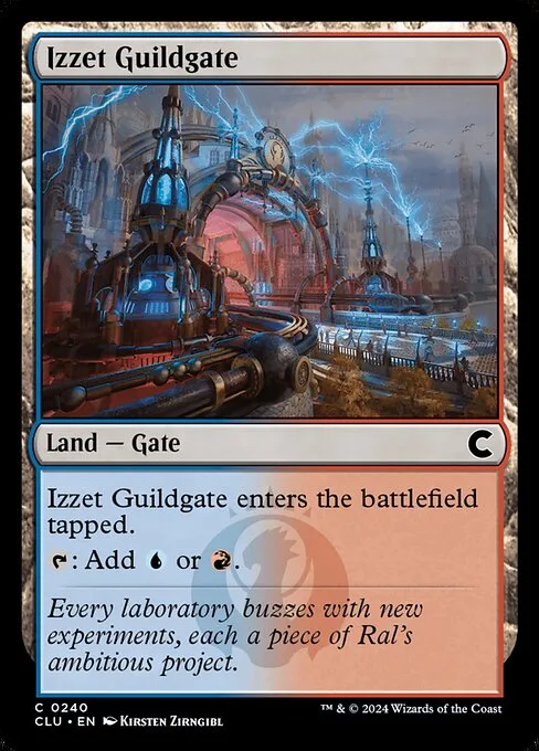 Izzet Guildgate · Ravnica: Clue Edition 240/284
