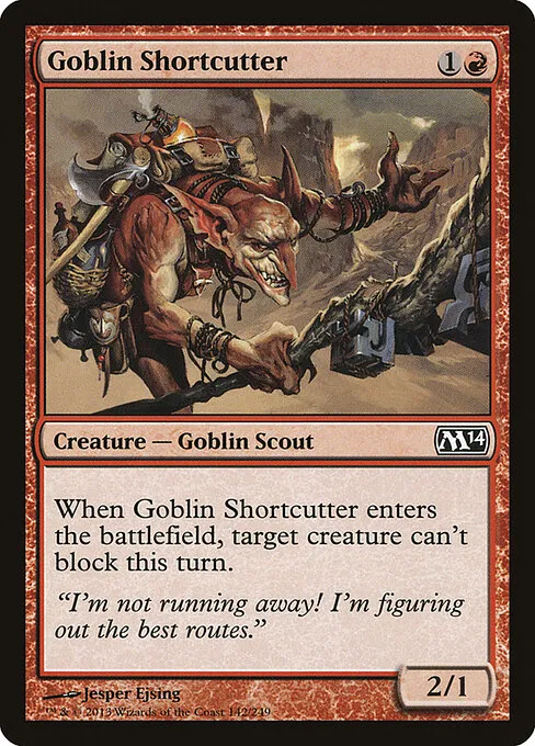 Goblin Shortcutter · Magic 2014 142/249