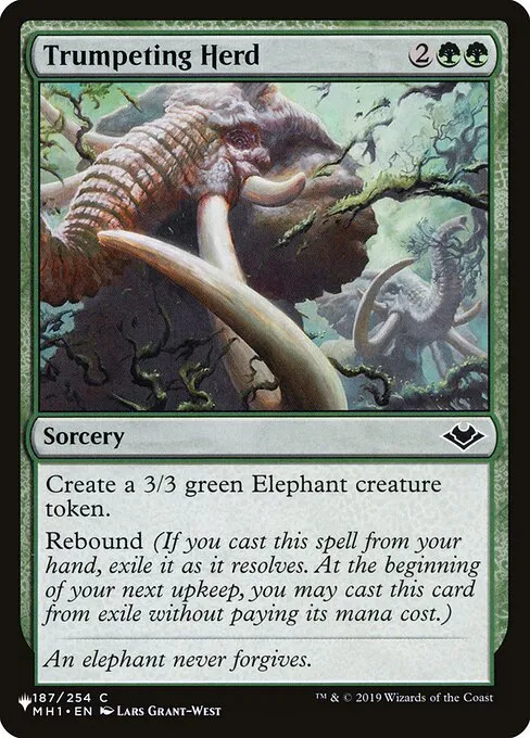 Trumpeting Herd · The List MH1-187/5050