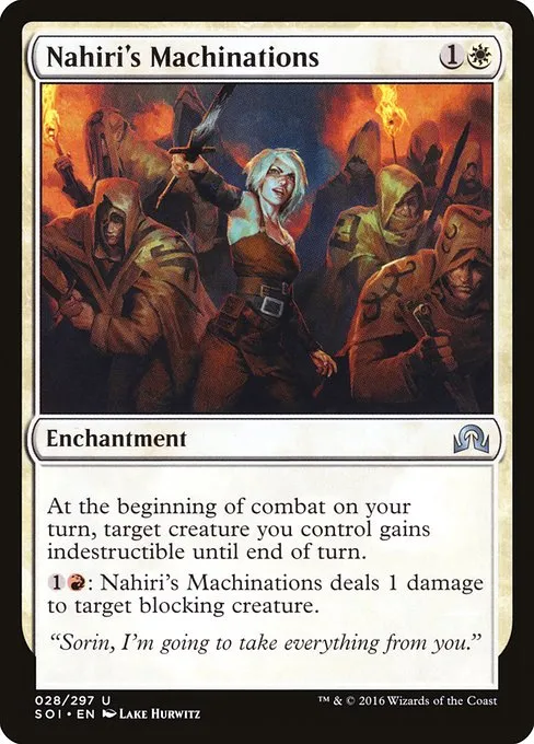 Nahiri's Machinations · Shadows over Innistrad 28/302