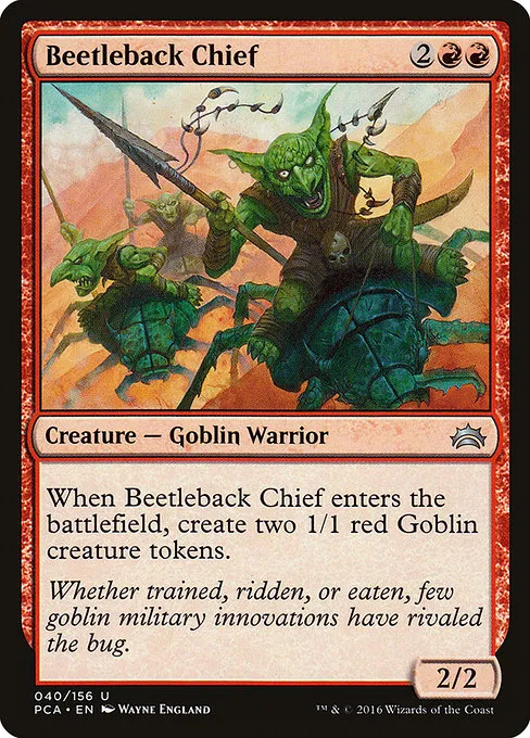 Beetleback Chief · Planechase Anthology 40/156