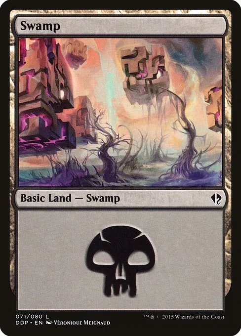 Swamp · Duel Decks: Zendikar vs. Eldrazi 71/80