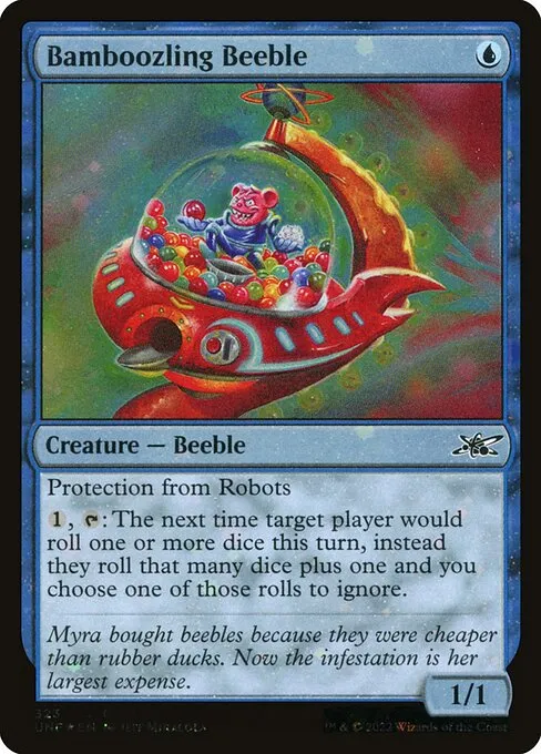 Bamboozling Beeble · Unfinity 323/639
