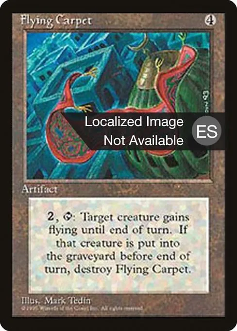 Flying Carpet · Fourth Edition Foreign Black Border 320/378