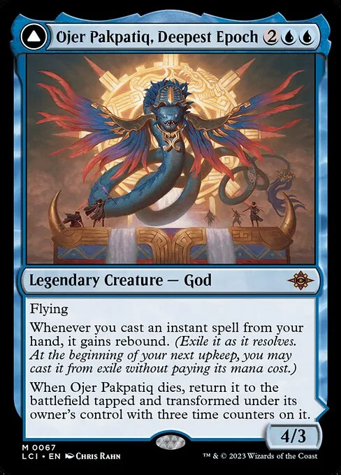 Ojer Pakpatiq, Deepest Epoch // Temple of Cyclical Time · The Lost Caverns of Ixalan 67/416