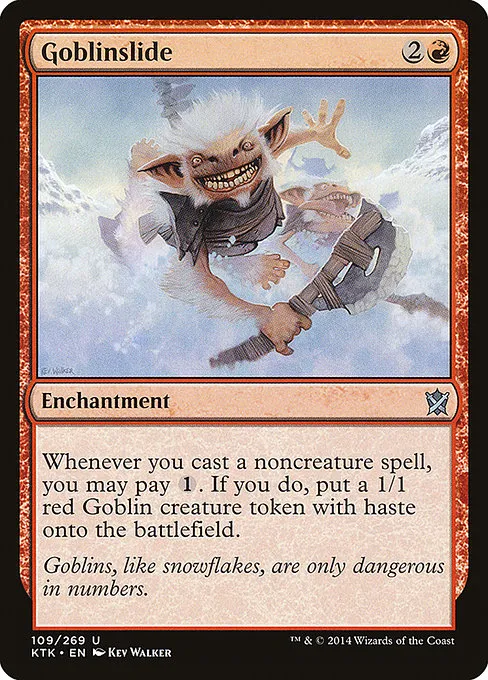 Goblinslide · Khans of Tarkir 109/293