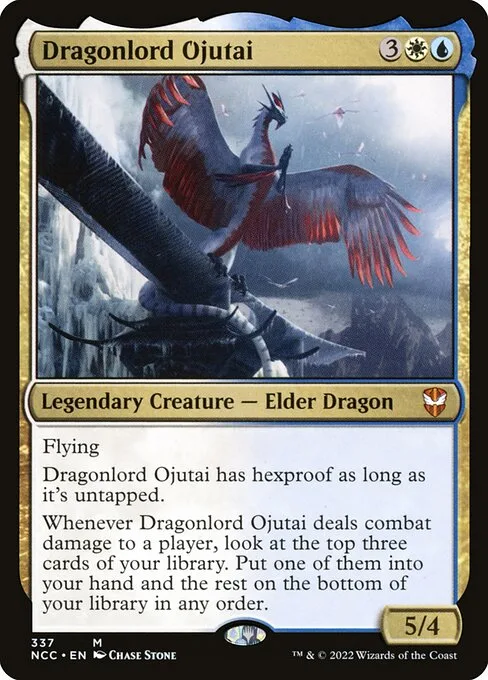 Dragonlord Ojutai · New Capenna Commander 337/447