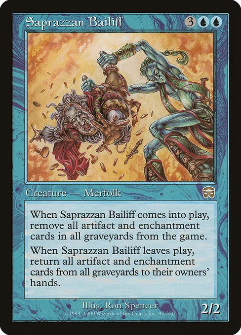 Saprazzan Bailiff · Mercadian Masques 97/350