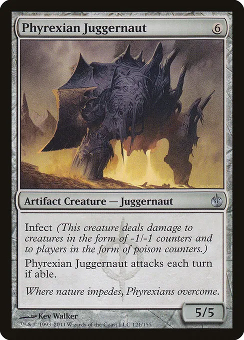Phyrexian Juggernaut · Mirrodin Besieged 121/155