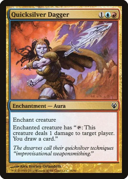 Quicksilver Dagger · Duel Decks: Izzet vs. Golgari 26/90