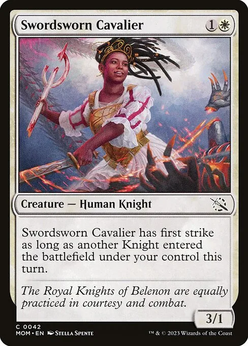 Swordsworn Cavalier · March of the Machine 42/387