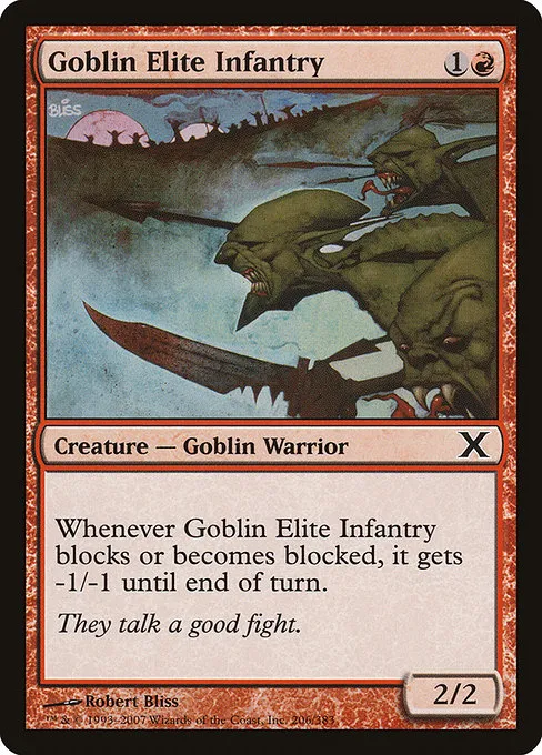 Goblin Elite Infantry · Tenth Edition 206/510