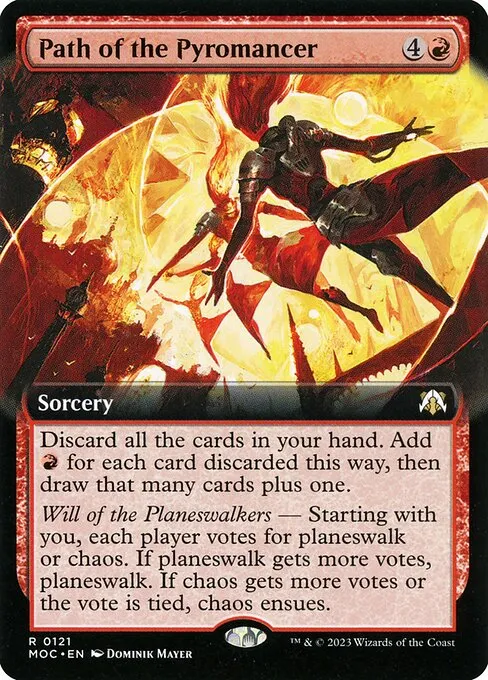 Path of the Pyromancer · March of the Machine Commander 121/450