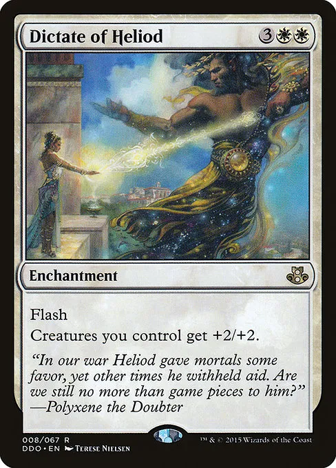 Dictate of Heliod · Duel Decks: Elspeth vs. Kiora 8/67