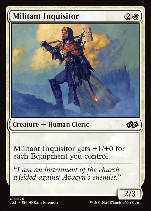 Militant Inquisitor · Foundations Jumpstart 226/779