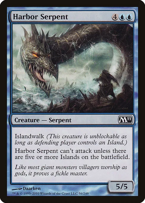 Harbor Serpent · Magic 2011 56/249