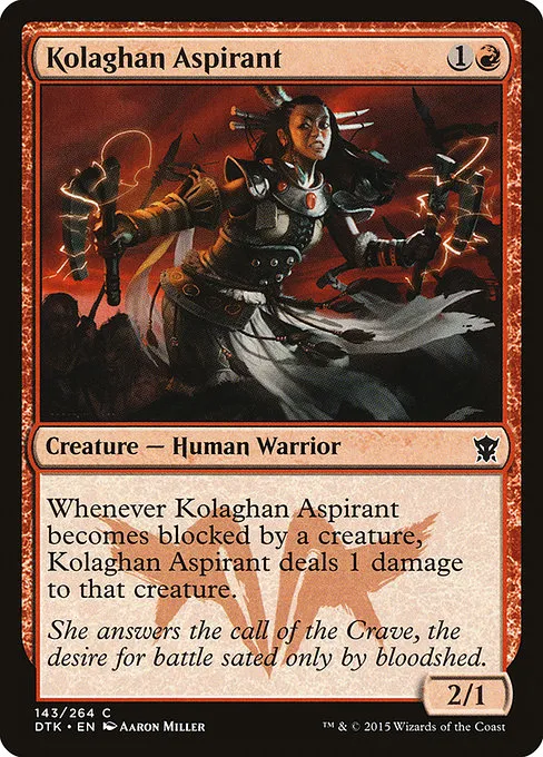 Kolaghan Aspirant · Dragons of Tarkir 143/264