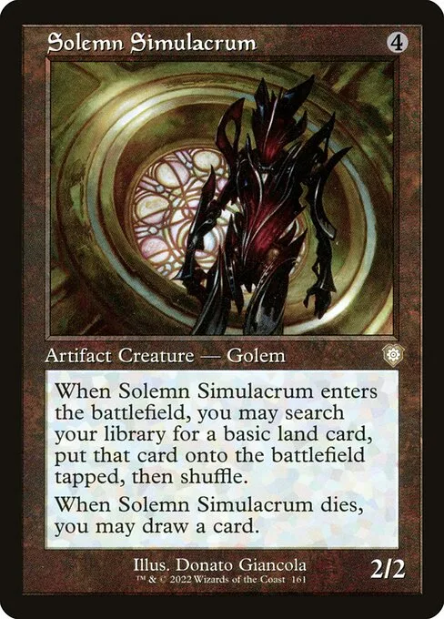 Solemn Simulacrum · The Brothers' War Commander 161/209