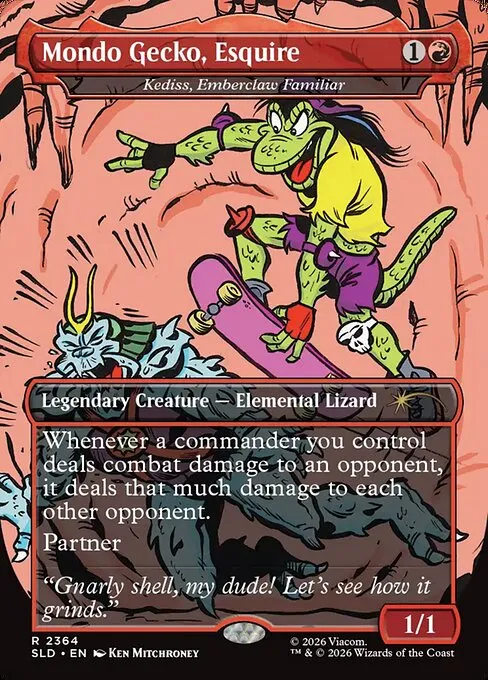 Kediss, Emberclaw Familiar · Secret Lair Drop 2364/2547
