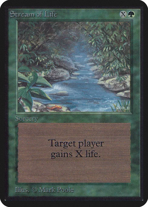 Stream of Life · Limited Edition Alpha 217/295